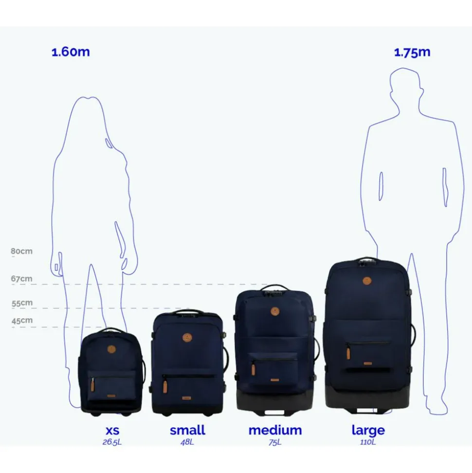 Valise Cabaia Soft Suitcase Large 100L Berlin