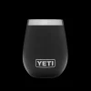 Verre Yeti Rambler 10 Oz Wine Tumbler Black