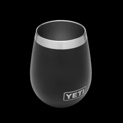 Verre Yeti Rambler 10 Oz Wine Tumbler Black