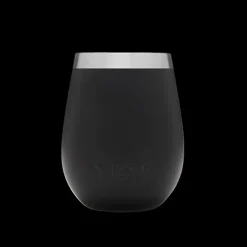 Verre Yeti Rambler 10 Oz Wine Tumbler Black
