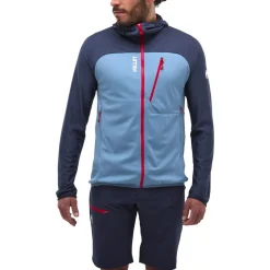 Veste d’alpinisme Millet Lokka Hoodie III M Coronet Blue Sahir