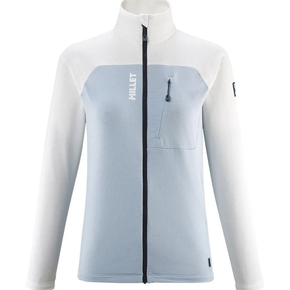 Veste d’alpinisme Millet Trilogy Lightgrid Jacket W Iceberg Foggy Dew