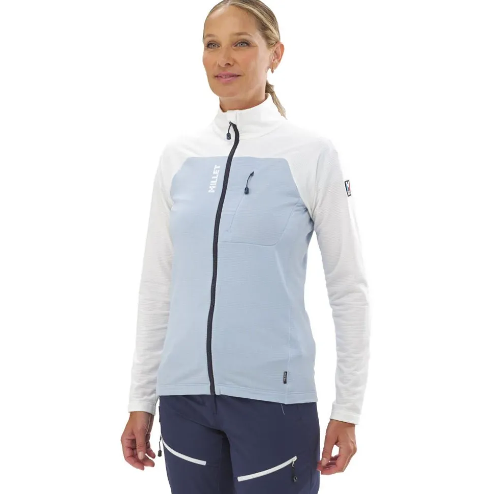 Veste d’alpinisme Millet Trilogy Lightgrid Jacket W Iceberg Foggy Dew