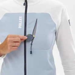Veste d’alpinisme Millet Trilogy Lightgrid Jacket W Iceberg Foggy Dew