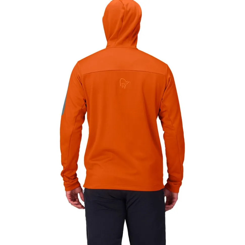 Veste d’alpinisme Norrona Falketind Warm 2 Stretch Hood M Gold Flame