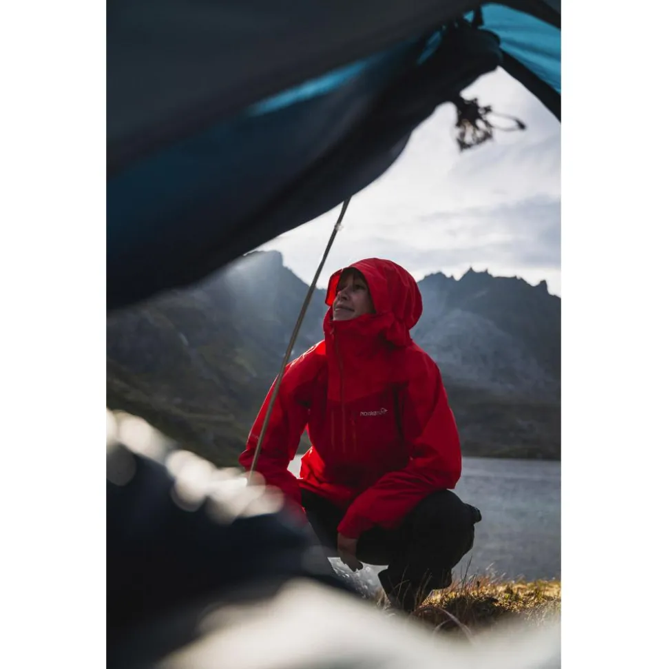 Veste d’alpinisme Norrona Falketind Dri1 Jacket W Aura Orange