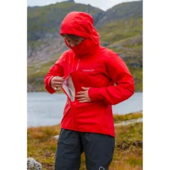 Veste d’alpinisme Norrona Falketind Dri1 Jacket W Aura Orange