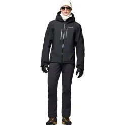 Veste d’alpinisme Norrona Trollveggen Gore-Tex Pro Light Jacket M's Caviar Black