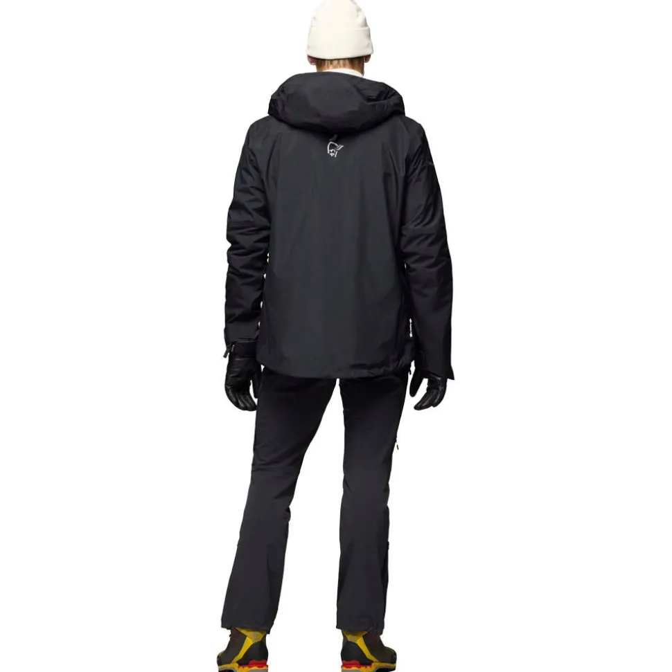 Veste d’alpinisme Norrona Trollveggen Gore-Tex Pro Light Jacket M's Caviar Black