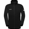 Veste de rando Mammut Aconcagua Light ML Hooded Black