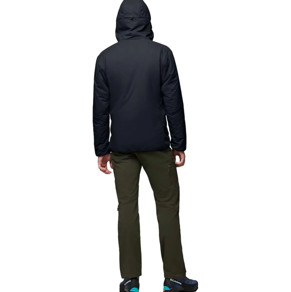 Veste de rando Norrona Femund Thermo 60 Zip Hood M's Caviar