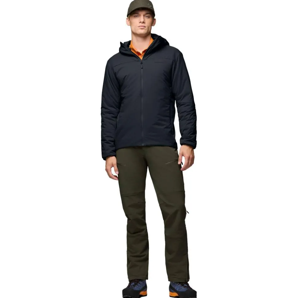 Veste de rando Norrona Femund Thermo 60 Zip Hood M's Caviar