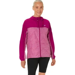 Veste de trail Asics W Fujitrail Packable Jacket Berry Blackberry