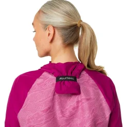 Veste de trail Asics W Fujitrail Packable Jacket Berry Blackberry