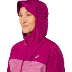 Veste de trail Asics W Fujitrail Packable Jacket Berry Blackberry
