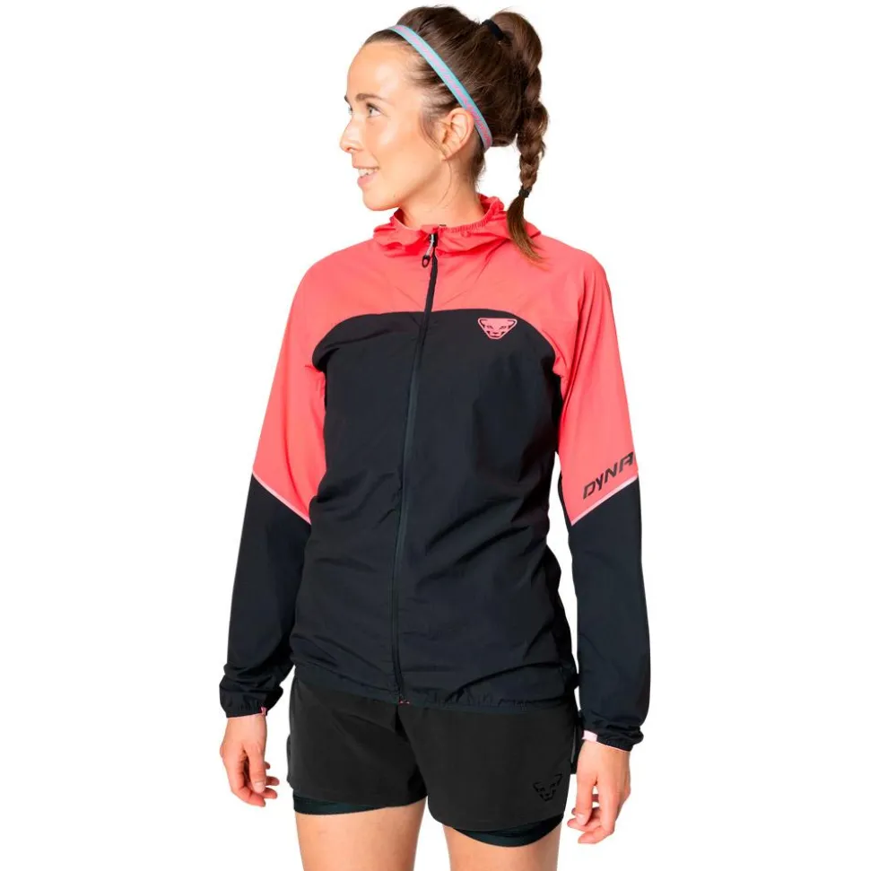 Veste de trail Dynafit Alpine Wind Jkt W Cabana Black Out