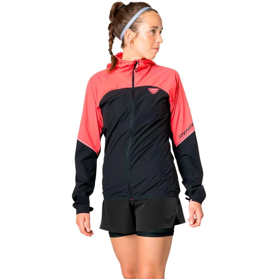 Veste de trail Dynafit Alpine Wind Jkt W Cabana Black Out
