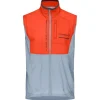 Veste de trail Norrona senja aero90 Vest M's Arednalin - Blue Fog