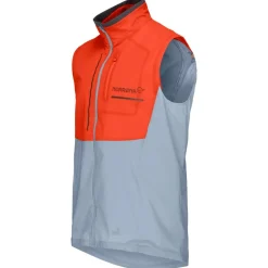 Veste de trail Norrona senja aero90 Vest M's Arednalin - Blue Fog