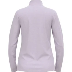 Veste de trail Odlo Roy Mid Layer 1/2 Zip W Lilac Gray Ridge