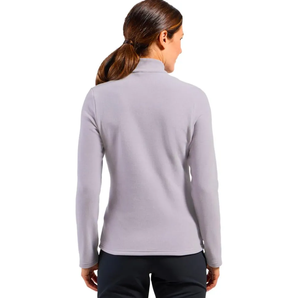 Veste de trail Odlo Roy Mid Layer 1/2 Zip W Lilac Gray Ridge