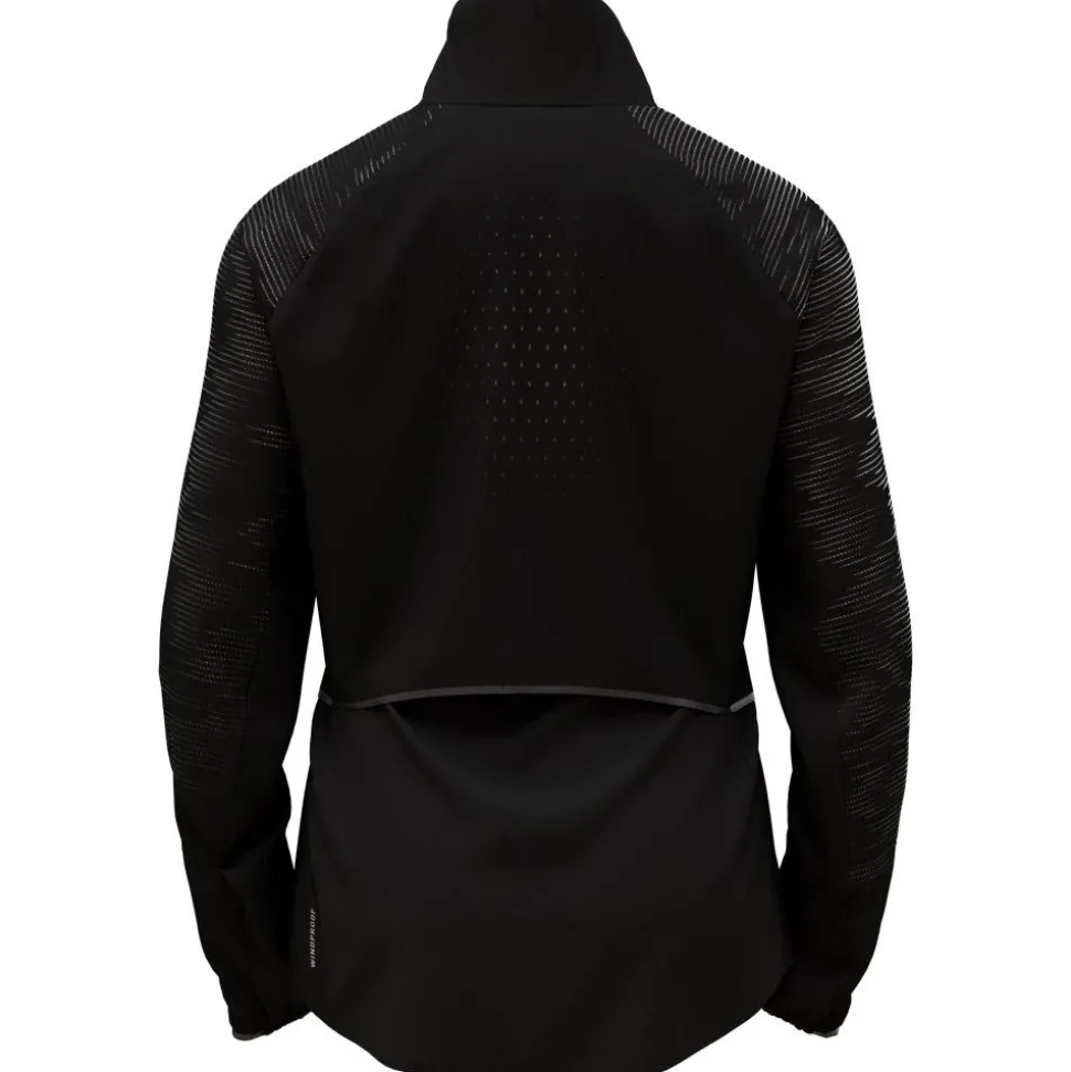 Veste de trail Odlo Zeroweight Pro Warm Reflect Wmn Black