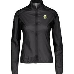 Veste de trail Scott Jacket W's Rc Run Wb Black Yellow