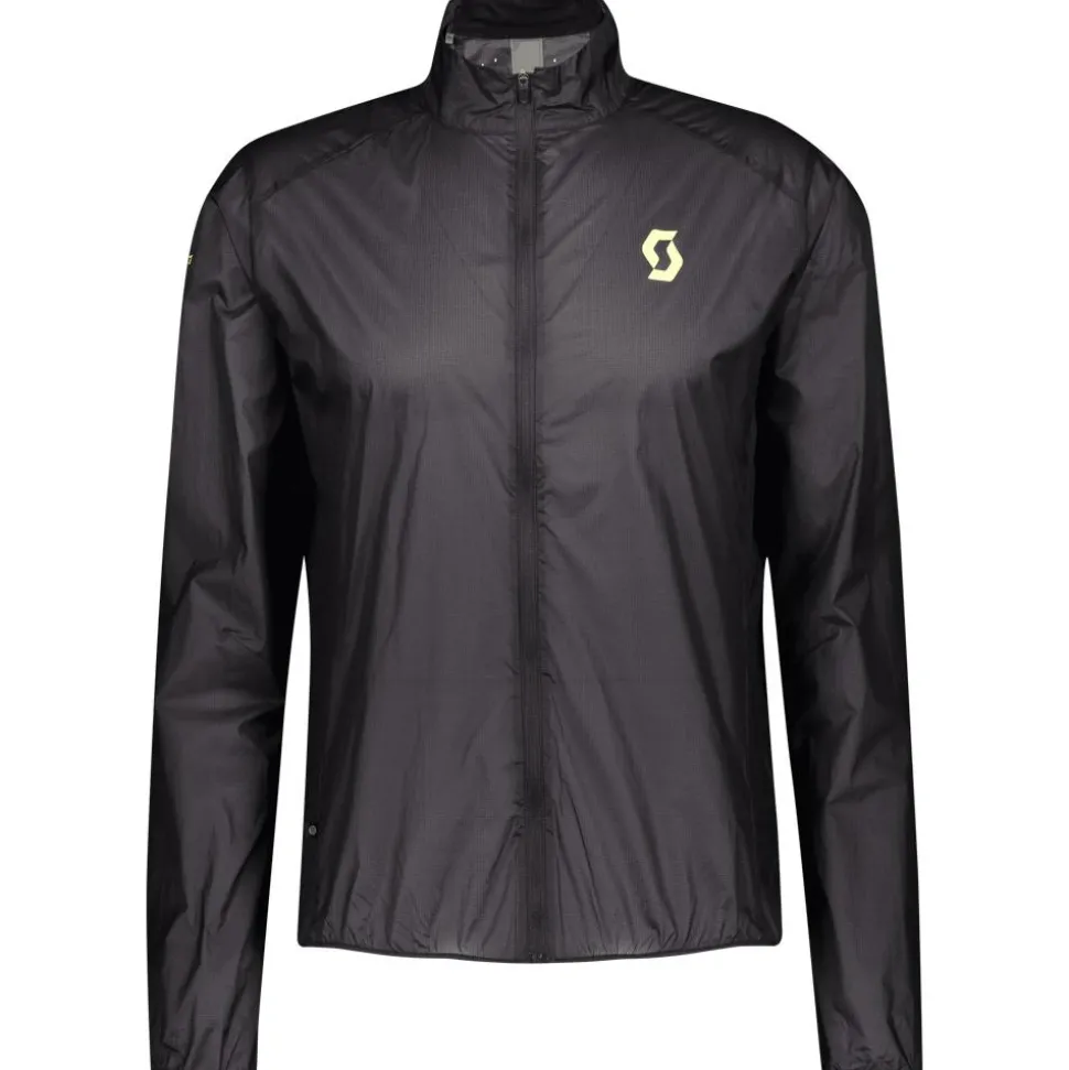 Veste de trail Scott Jacket M's Rc Run Wb Black Yellow