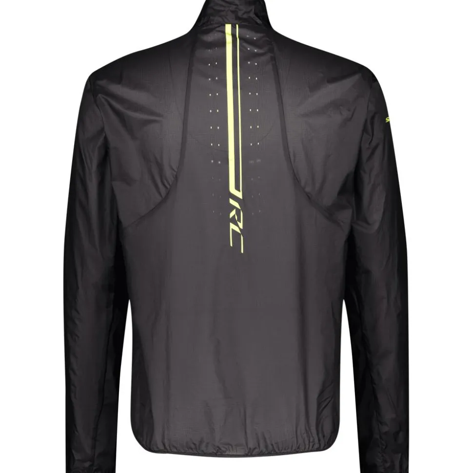 Veste de trail Scott Jacket M's Rc Run Wb Black Yellow