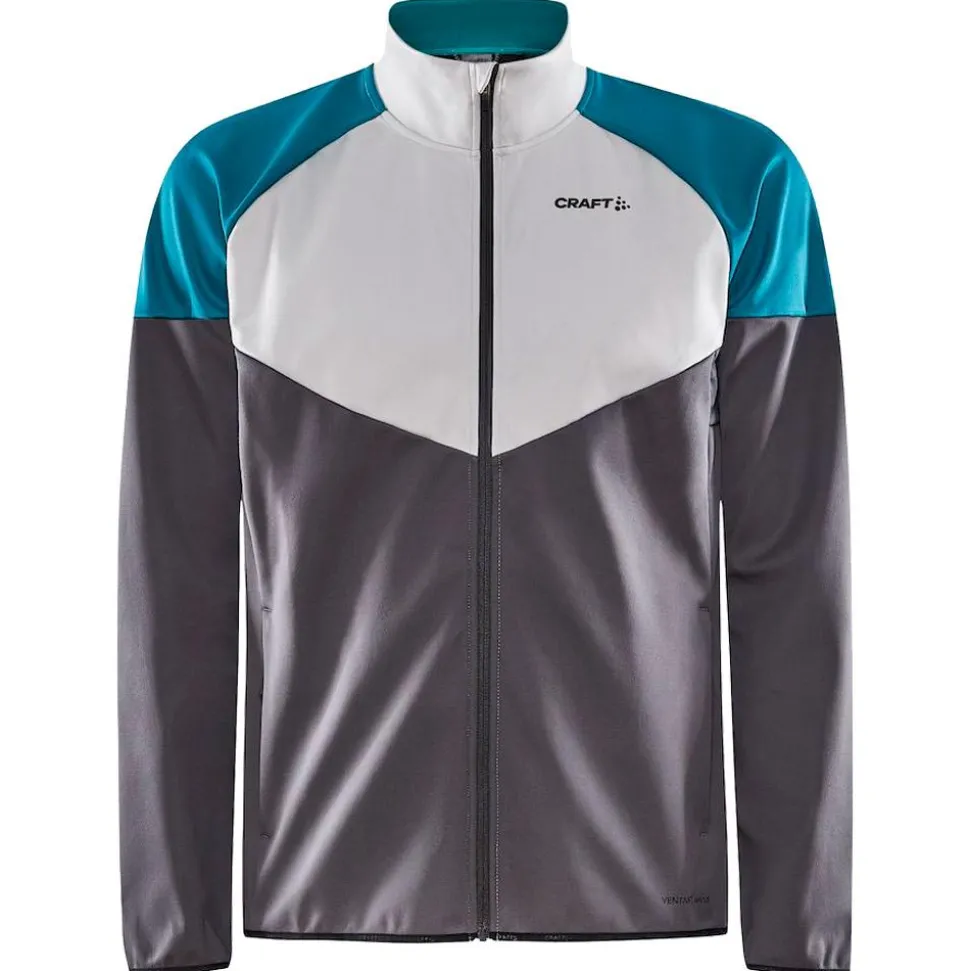 Veste Nordique Craft Core Glide Block Jacket M Ash - Deep Lake