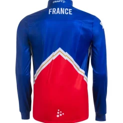 Veste Nordique Craft Veste Legere FFS Bleu-Blanc-Rouge