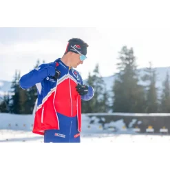 Veste Nordique Craft Veste Legere FFS Bleu-Blanc-Rouge