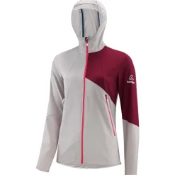 Veste Nordique Loffler W Hooded Jacket Agila As Greystone