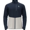 Veste Nordique Odlo Langnes Jkt Dark Sapphire White