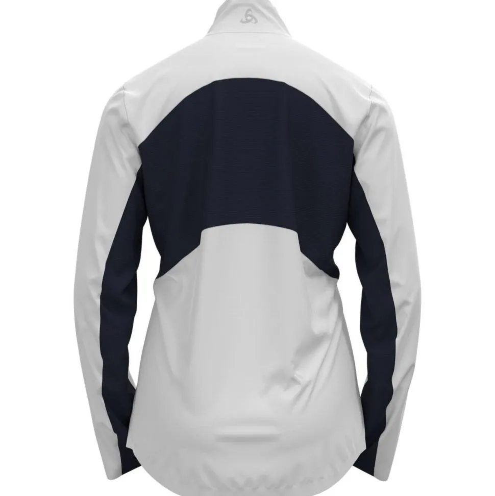 Veste Nordique Odlo Markenes Wmn Jkt White/Dark Sapphire