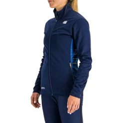 Veste Nordique Sportful Squadra Wmn Jkt Italy Blu/Blue Ceramic