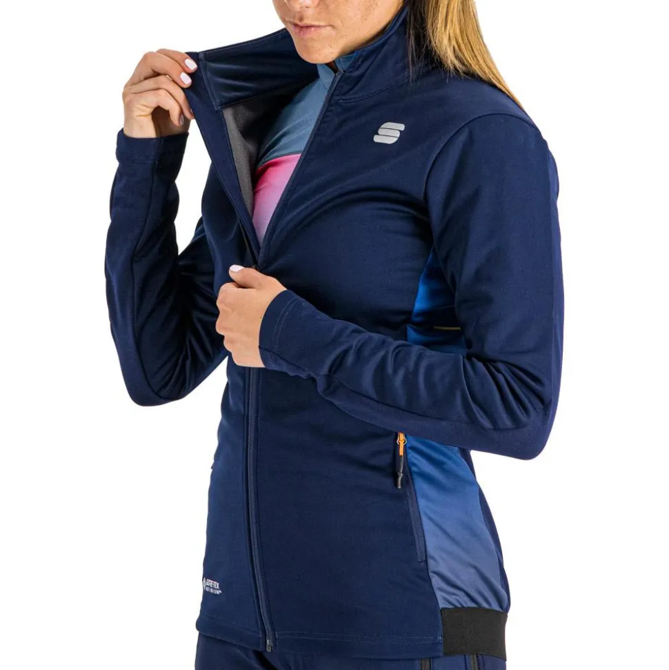 Veste Nordique Sportful Squadra Wmn Jkt Italy Blu/Blue Ceramic