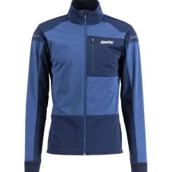 Veste Nordique Swix Dynamic Jacket Lake Blue Dark Navy
