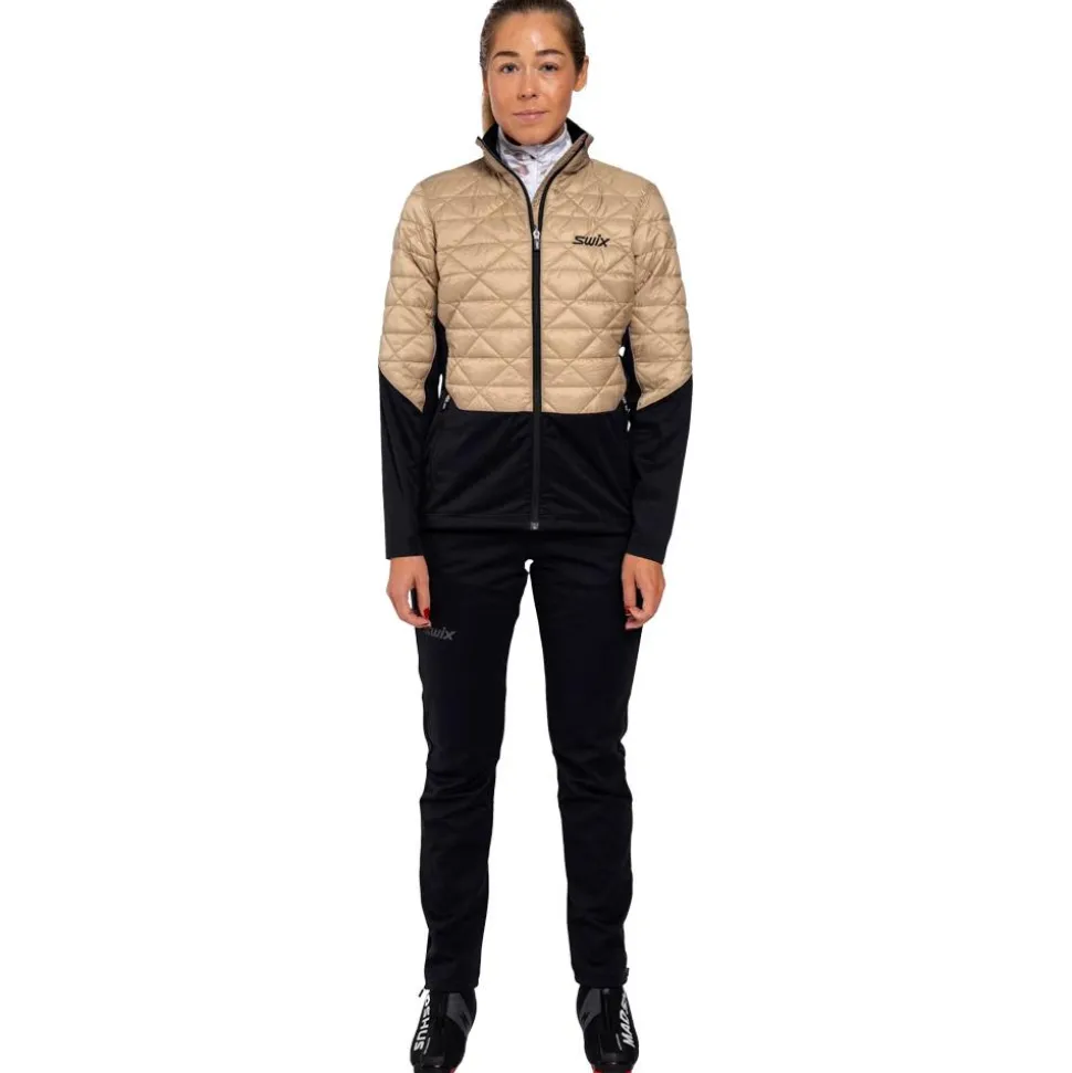 Veste Nordique Swix Infinity Hybrid Insulated W Dune Black