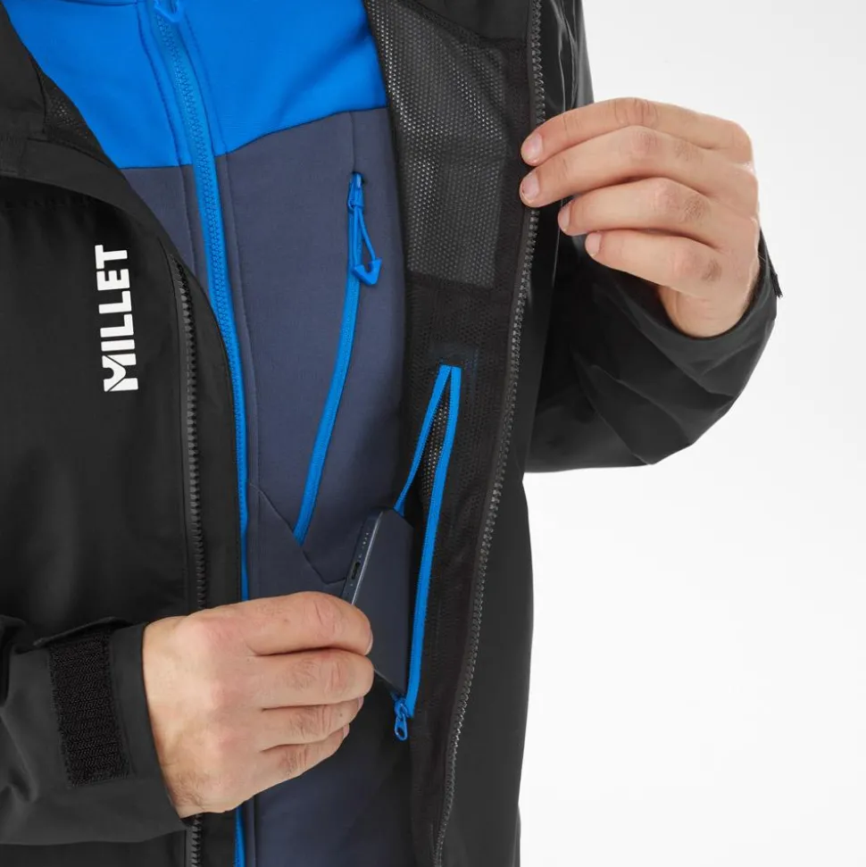 Veste technique Millet Seneca Gtx Jacket M Black