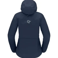 Veste technique Norrona Falketind Aero60 Hood W's Indigo Night