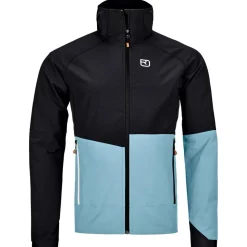 Veste technique Ortovox Punta Berrino Hooded Jacket M Black Raven