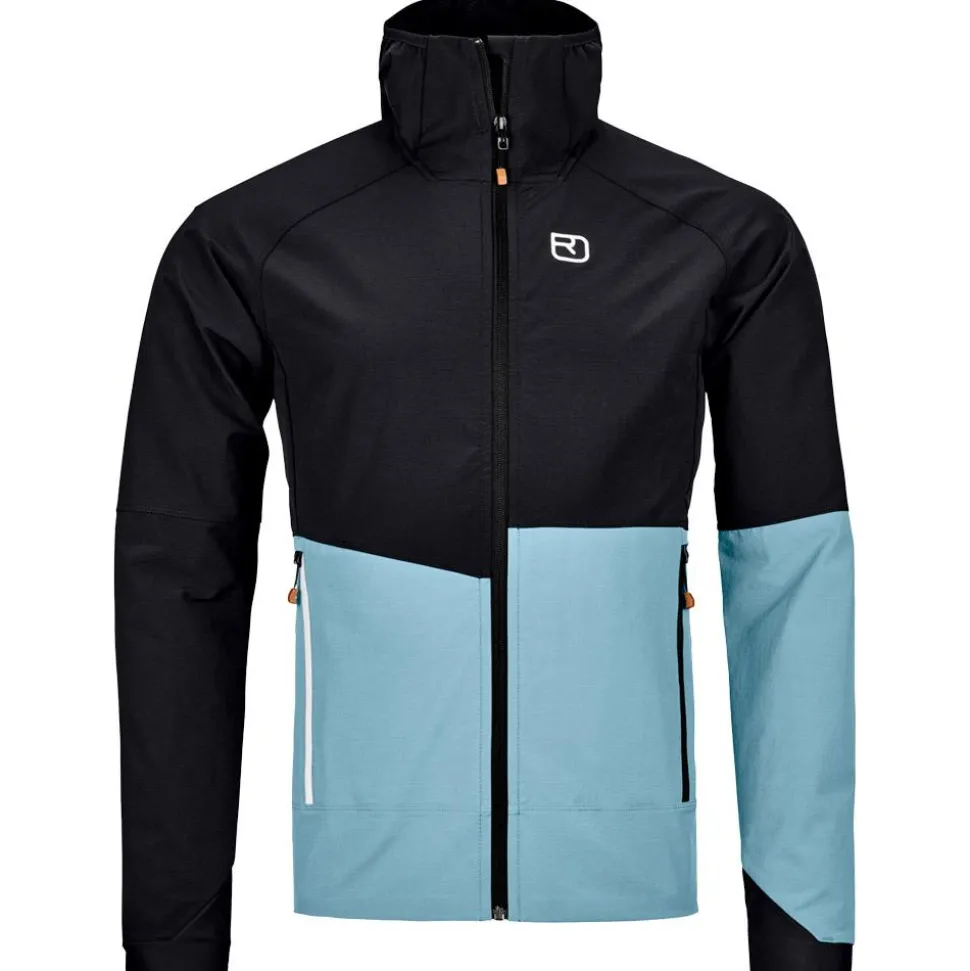 Veste technique Ortovox Punta Berrino Hooded Jacket M Black Raven