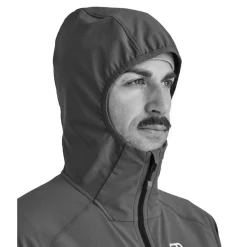Veste technique Ortovox Punta Berrino Hooded Jacket M Black Raven